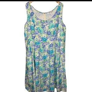 ESHAKTI FLORAL MAXI DRESS 4X